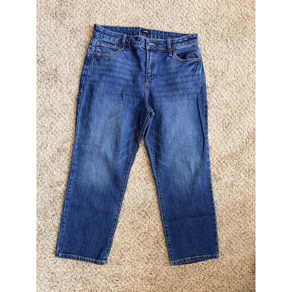 Express Womens Denim Jeans 10 EUC cropped